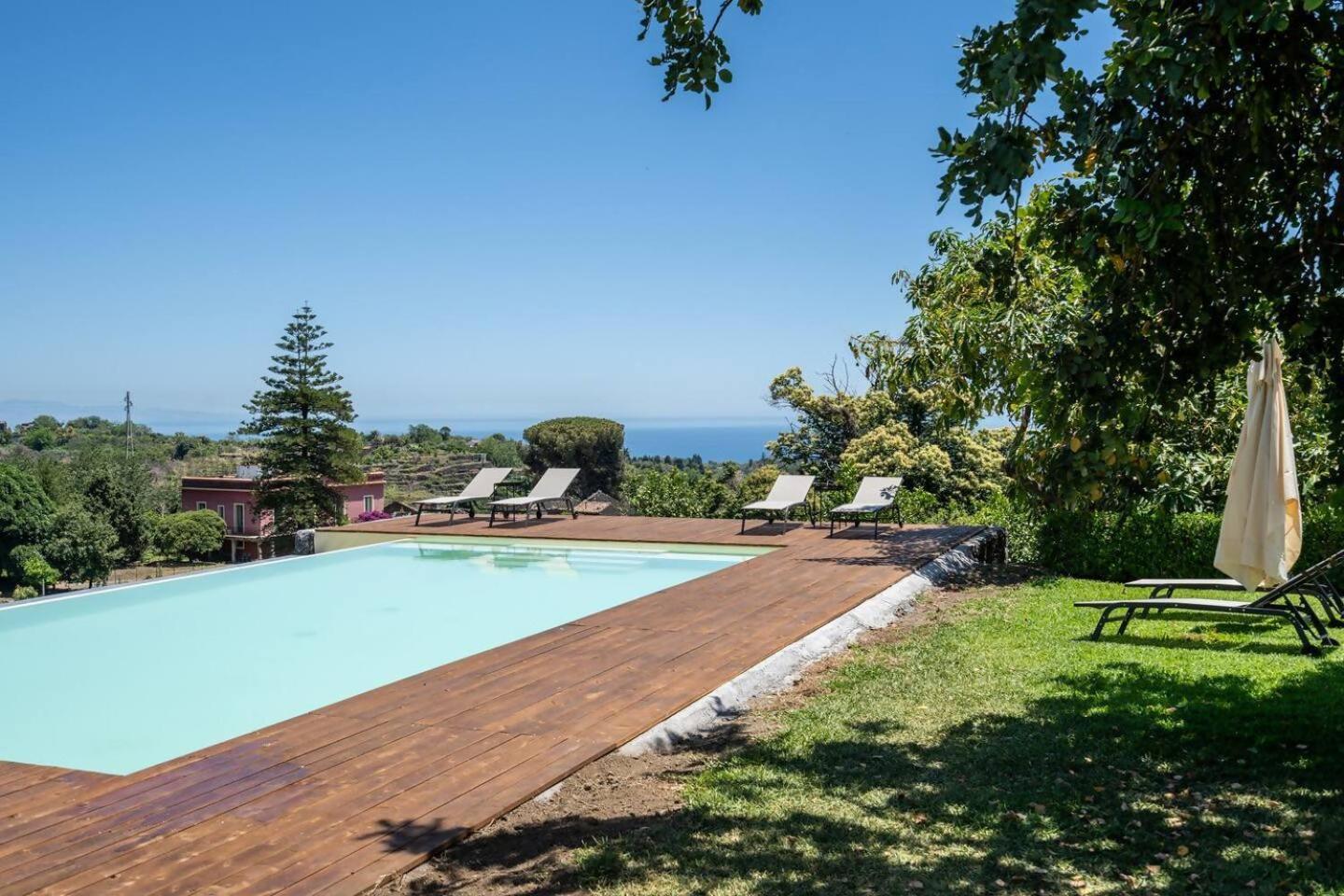 Villa Persea Santa Venerina Εξωτερικό φωτογραφία